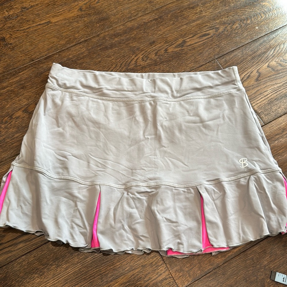 Grey Tennis Skort